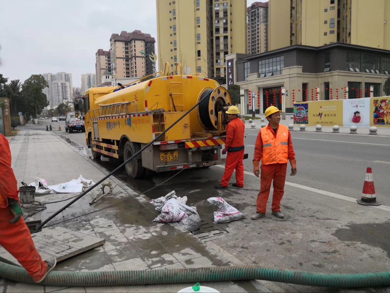 迁安排污管道清淤-管道清洗